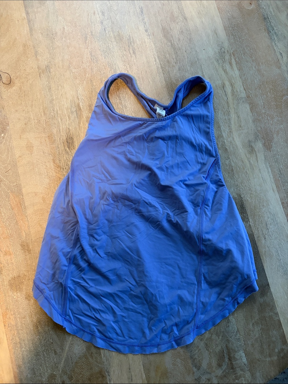 ALO Yoga Royal Blue Racerback Workout Tank